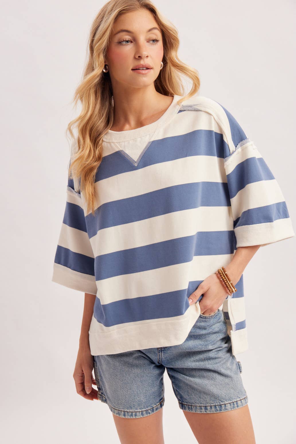 Easygoing Stripe Top