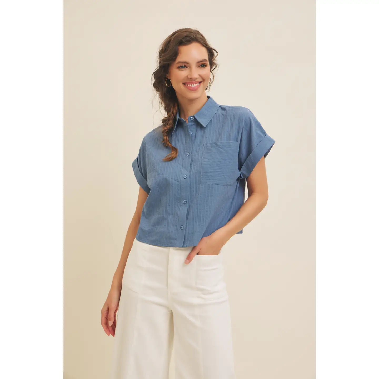 Airlight Button-Down Shirt
