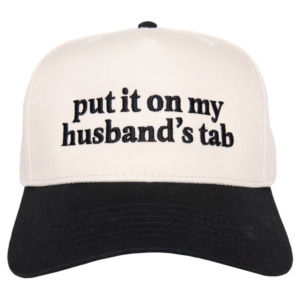 My Husband's Tab Vintage Hat