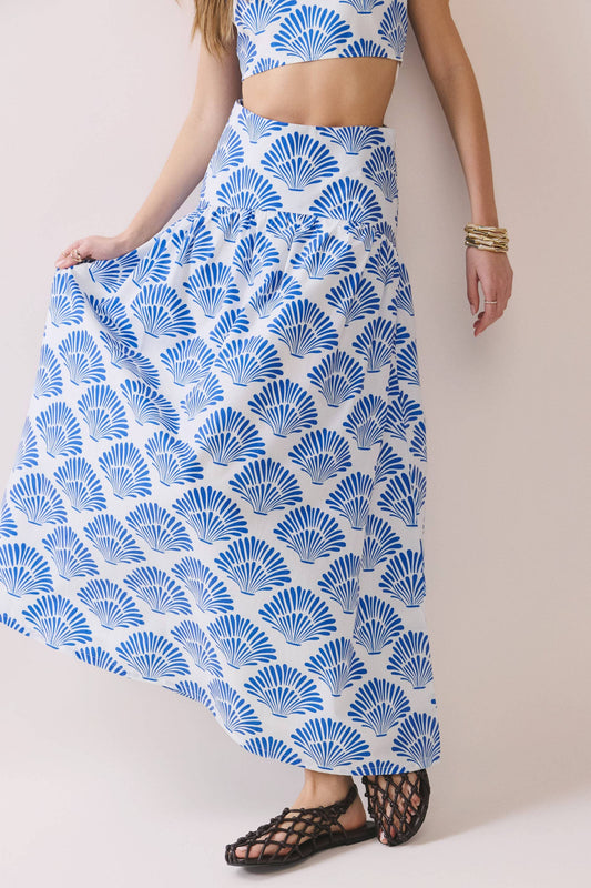 Seashell Midi Skirt