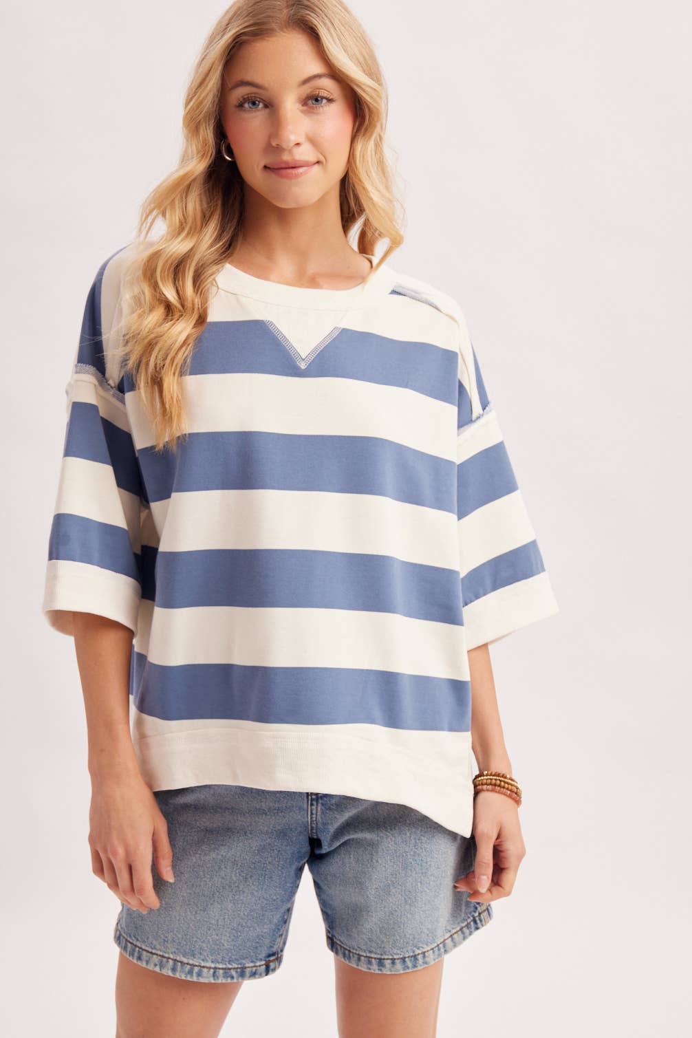 Easygoing Stripe Top