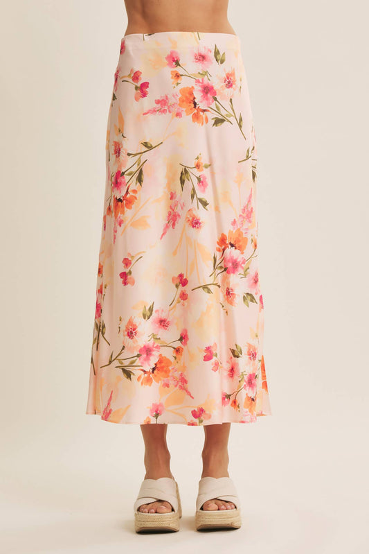 Juliet Satin Skirt