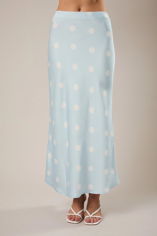 Effortless Satin Maxi Skirt