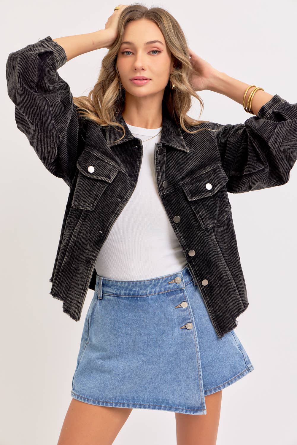 Coastline Denim Skort