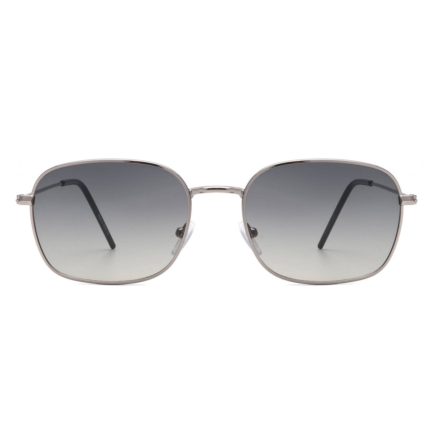 Retro Square Flat Top Tinted Fashion Sunglasses