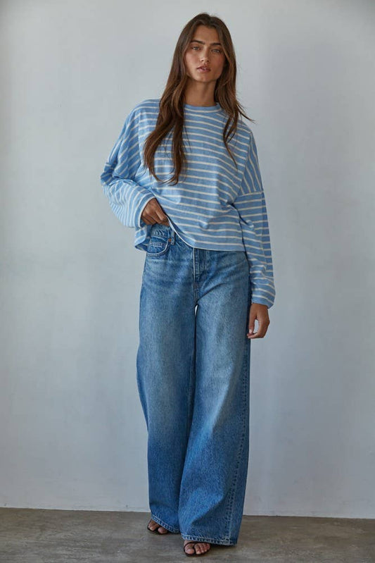 Cadence Stripe Top