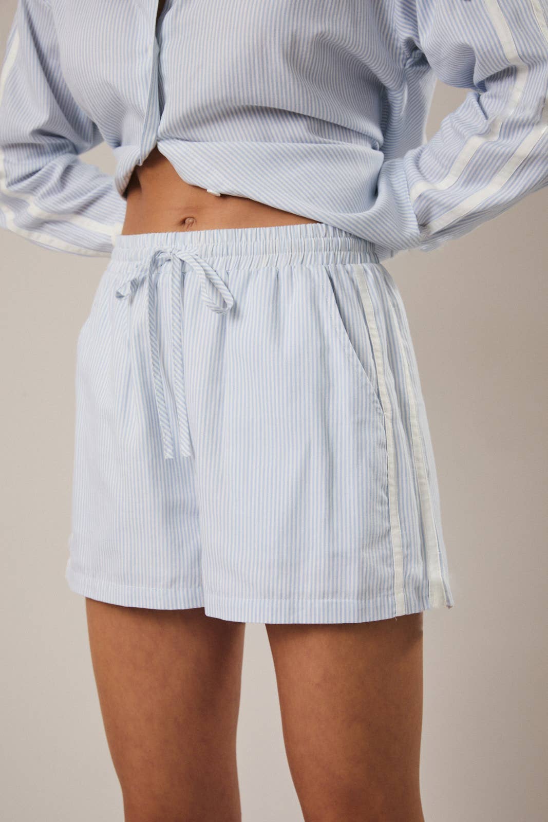 Skyline Stripe Shorts