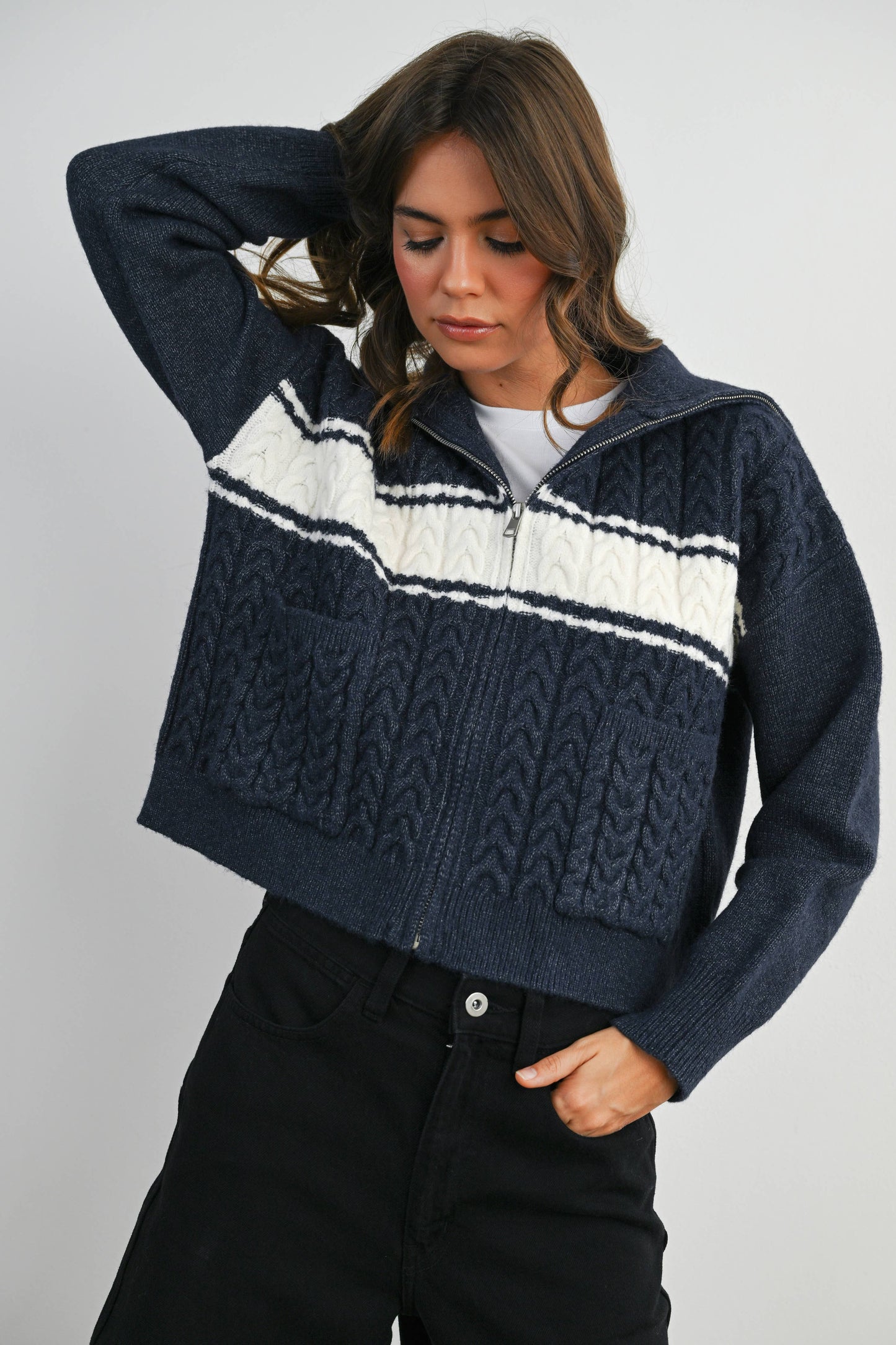 Sutton Stripe Top