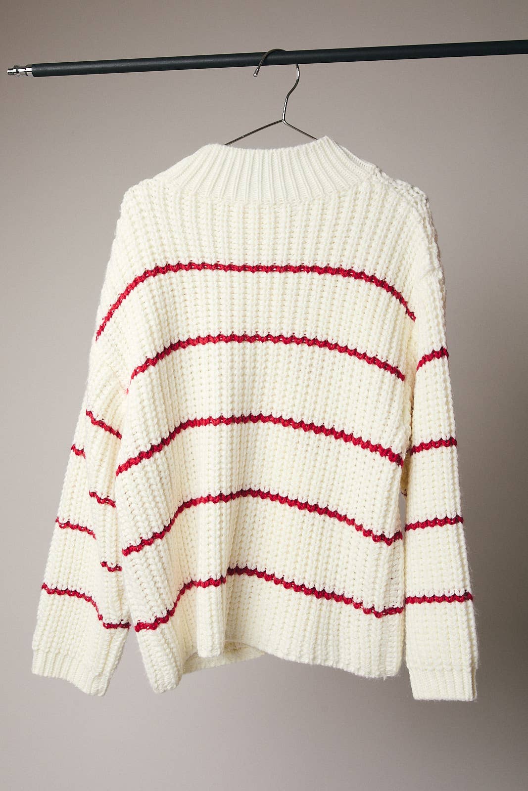 Cherry Stripe Cardigan