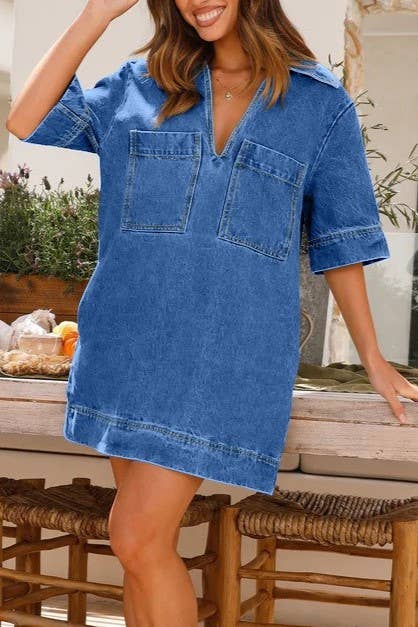Riviera Denim Dress