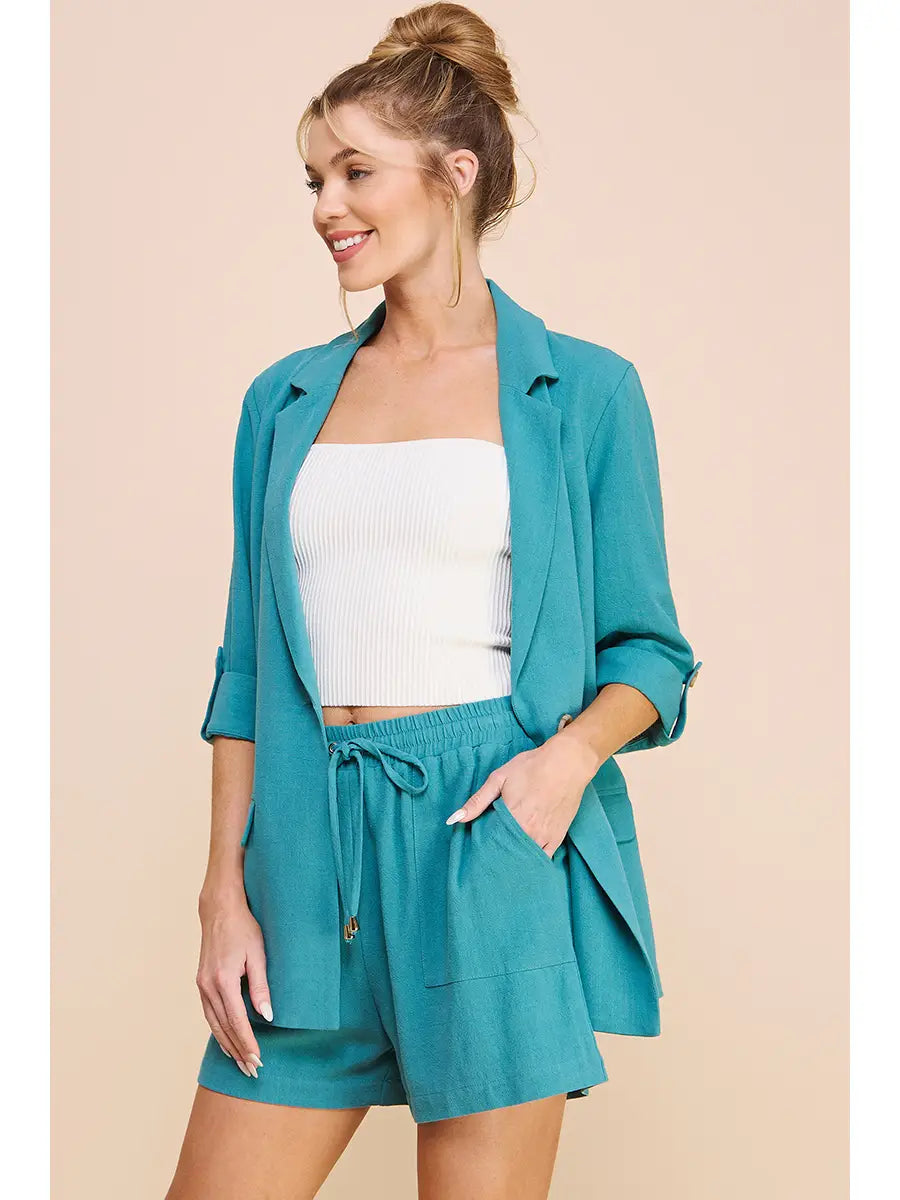 Linen Breeze Shorts