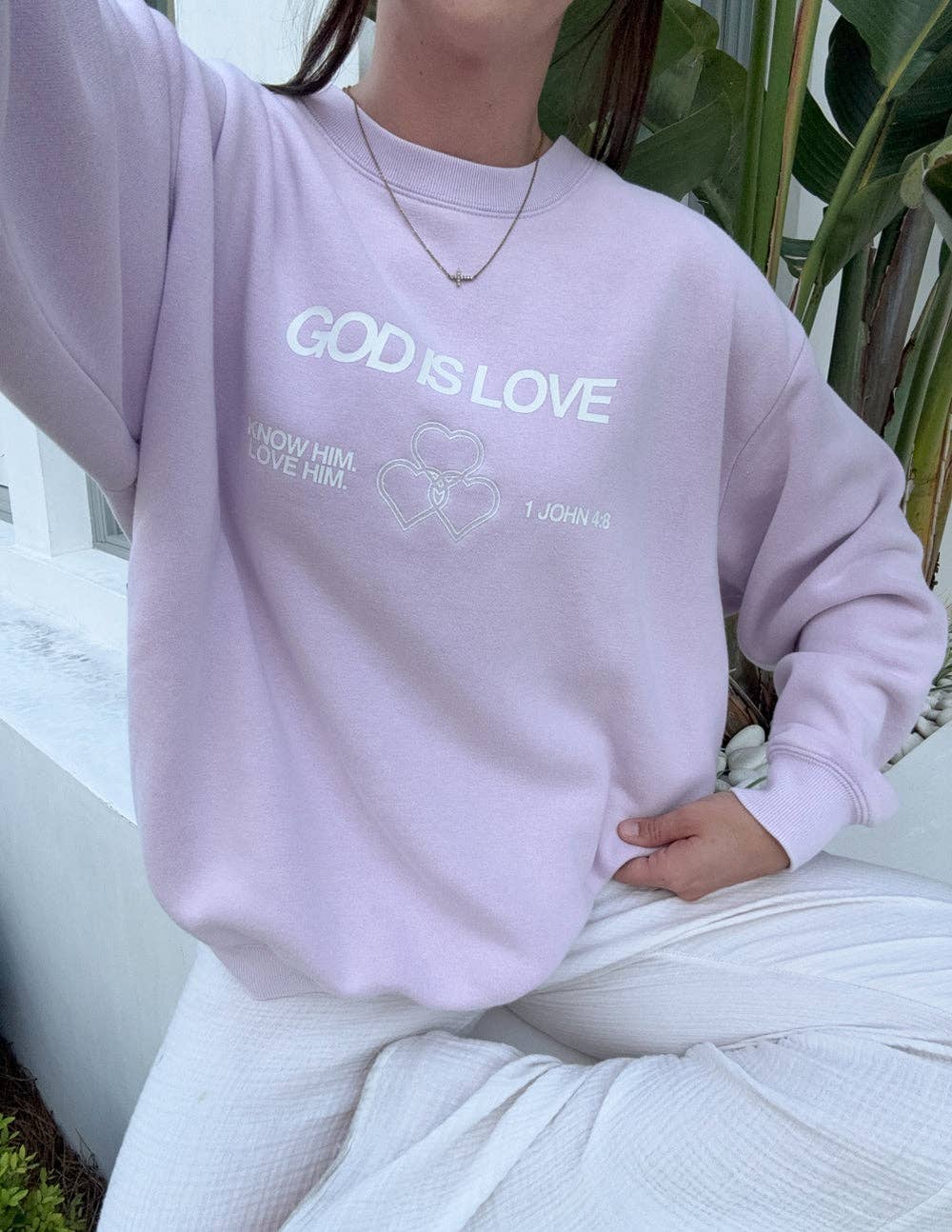God Is Love Unisex Crewneck