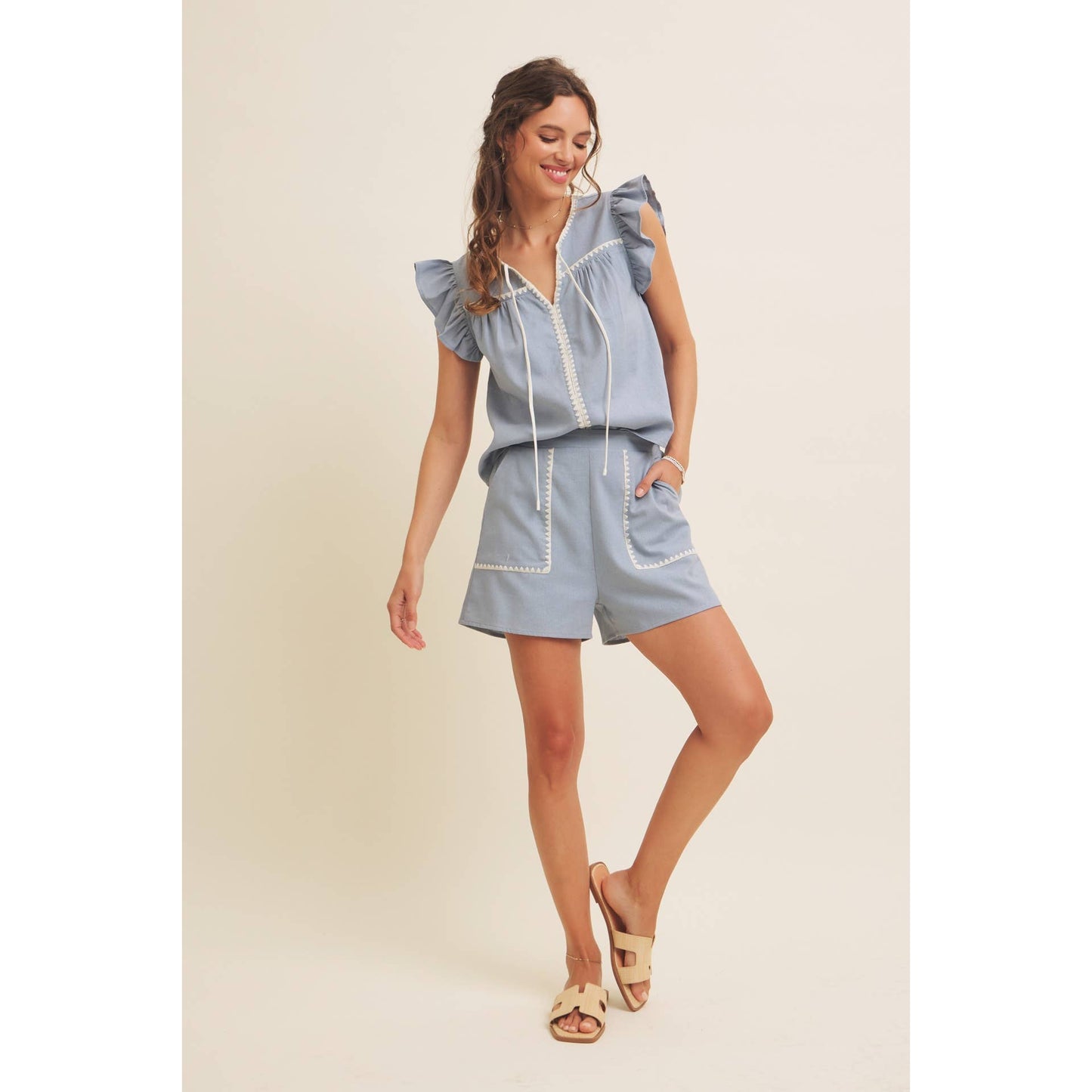 Seaside Stitch Shorts