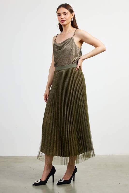 Celeste Pleated Skirt