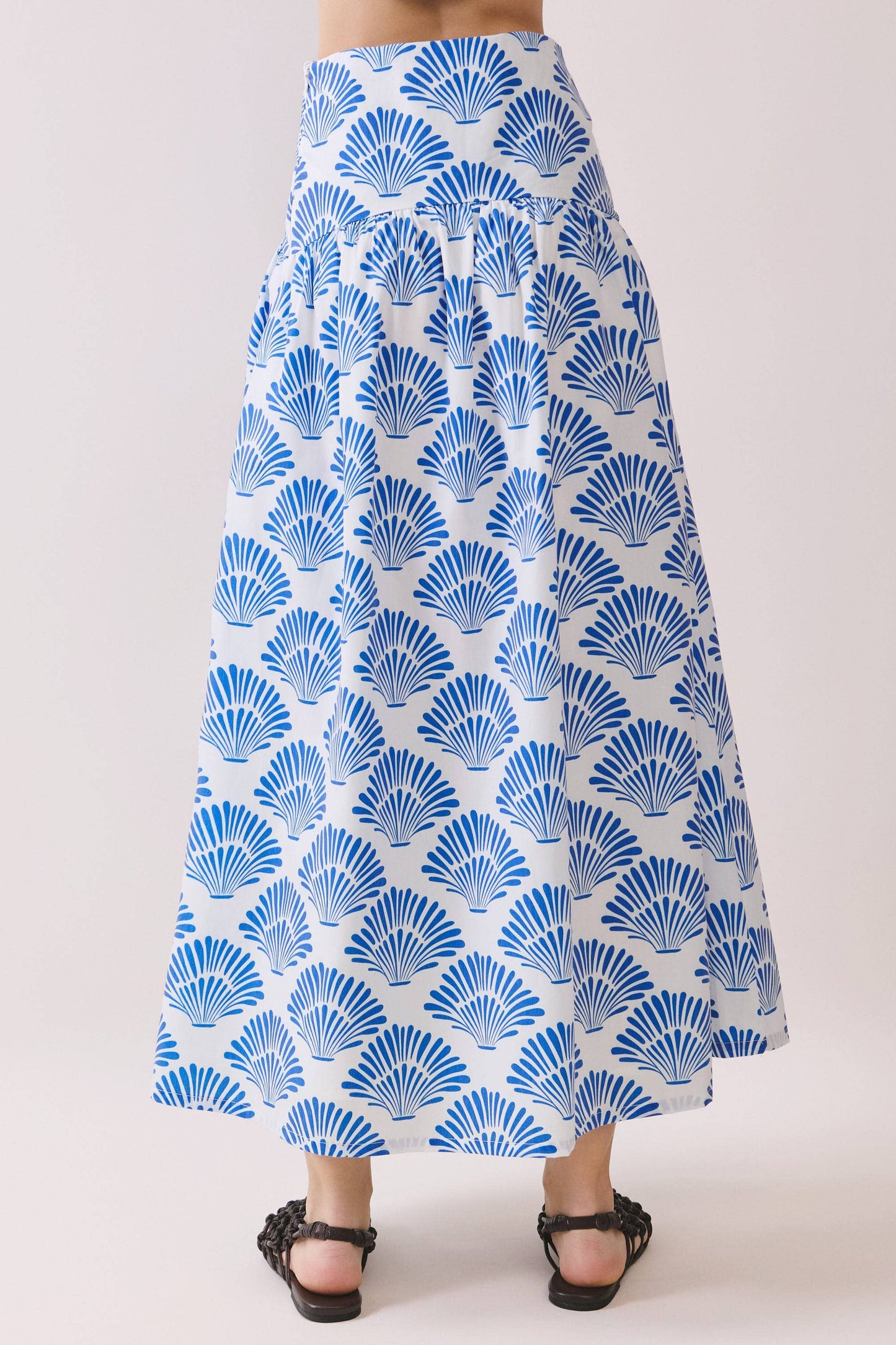 Seashell Midi Skirt