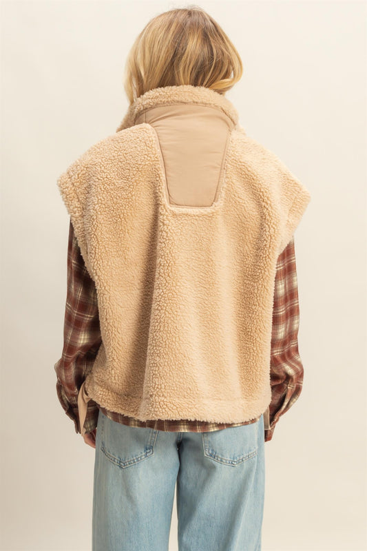 Snuggle Sherpa Vest