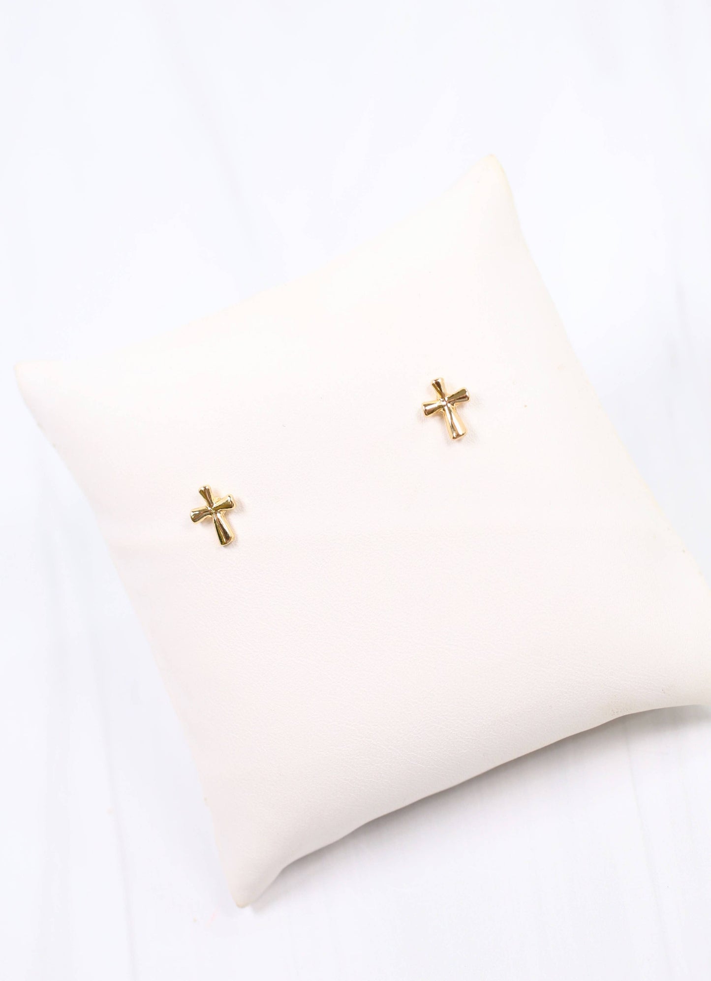 Anmore Cross Stud Earring GOLD