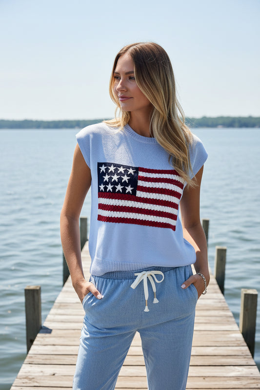 Americana Knit Sweater