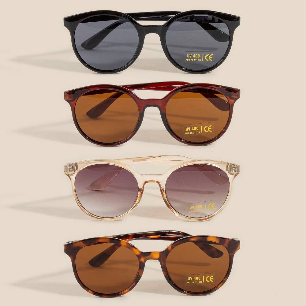 Round Lens Sunglasses