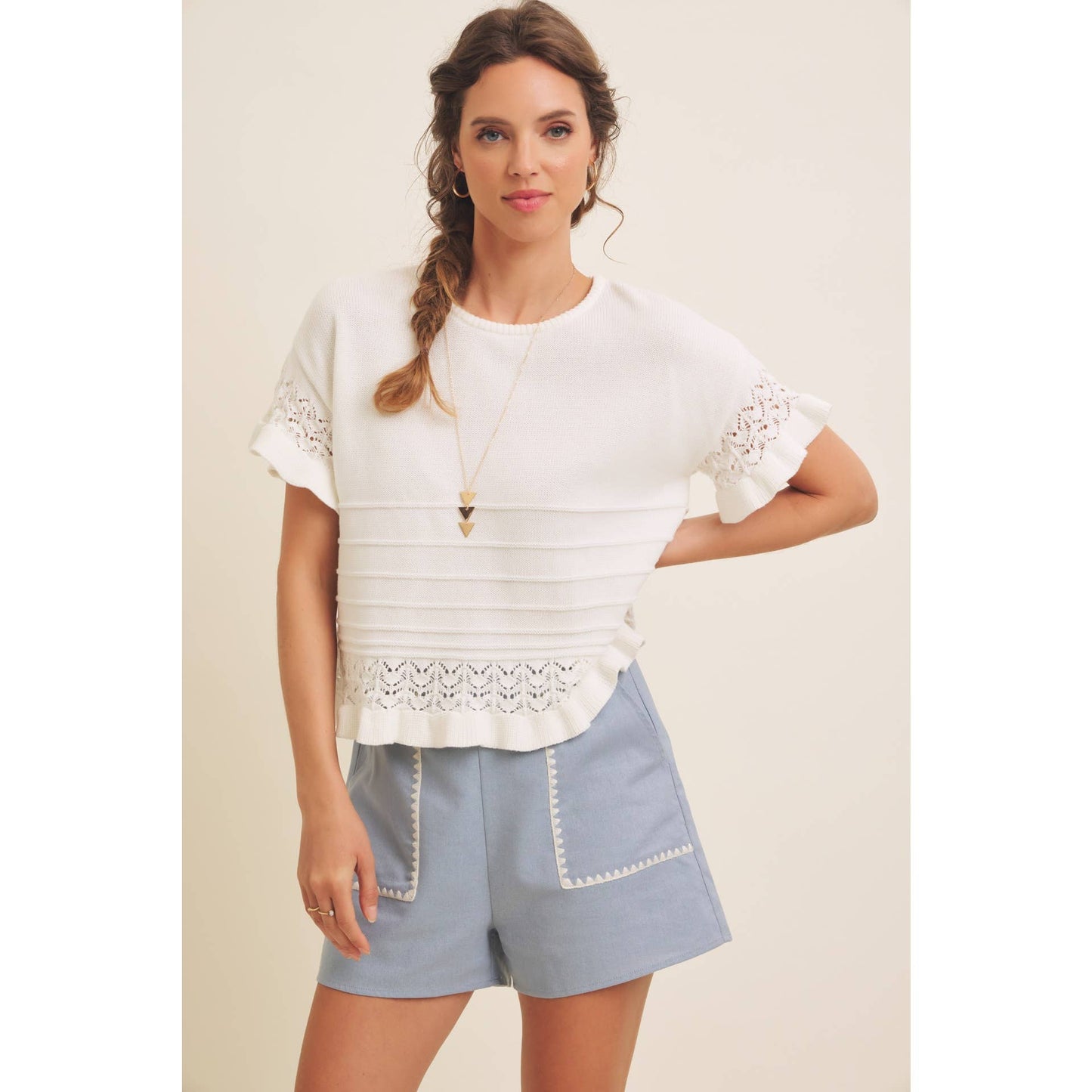 Seaside Stitch Shorts