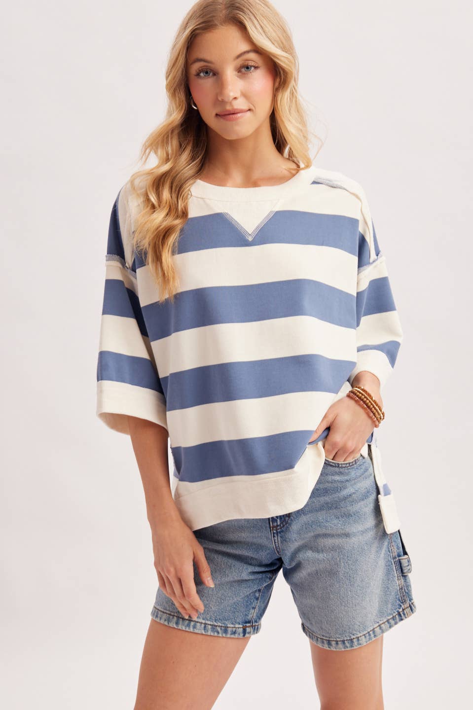 Easygoing Stripe Top