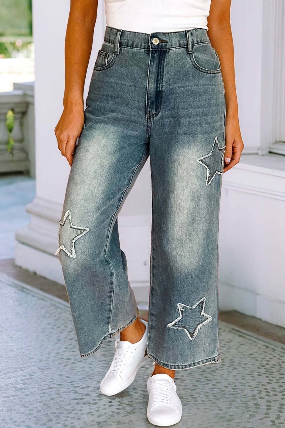 Lone Star Patchwork Jeans