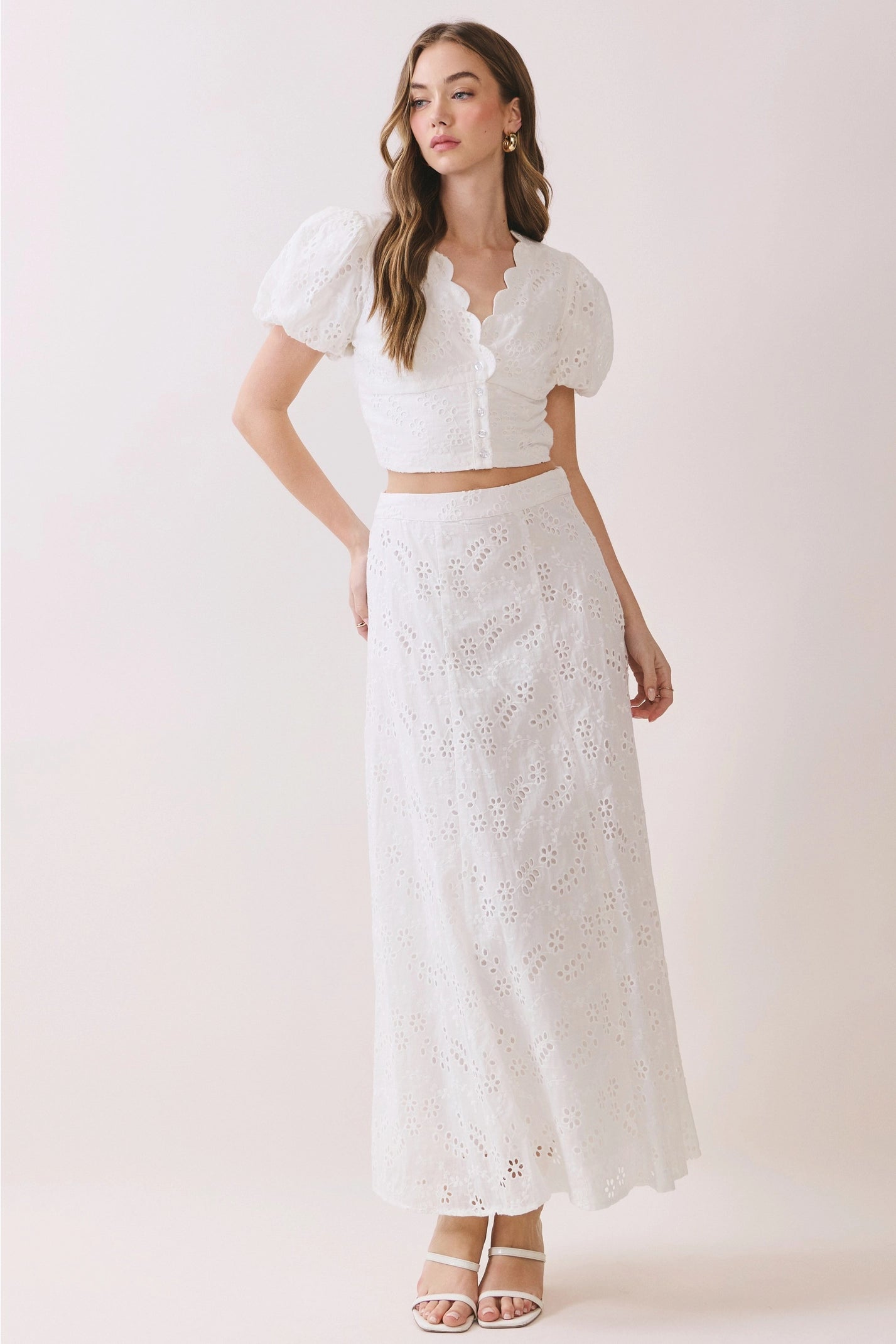 Heirloom Eyelet Skirt