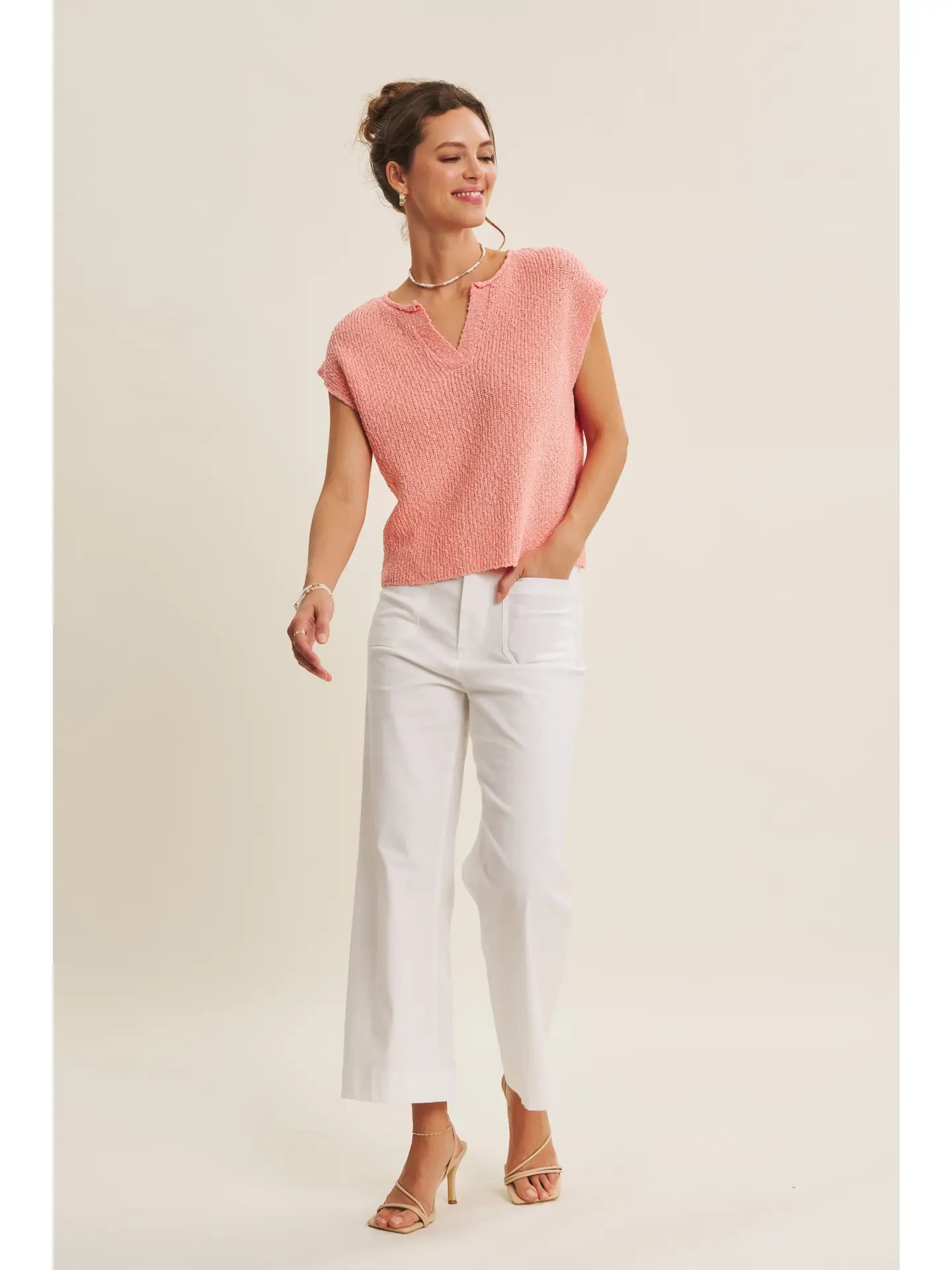 Sloane Split Neck Top