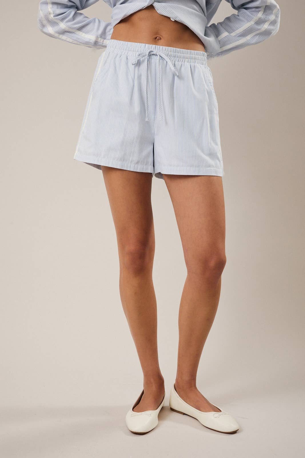 Skyline Stripe Shorts