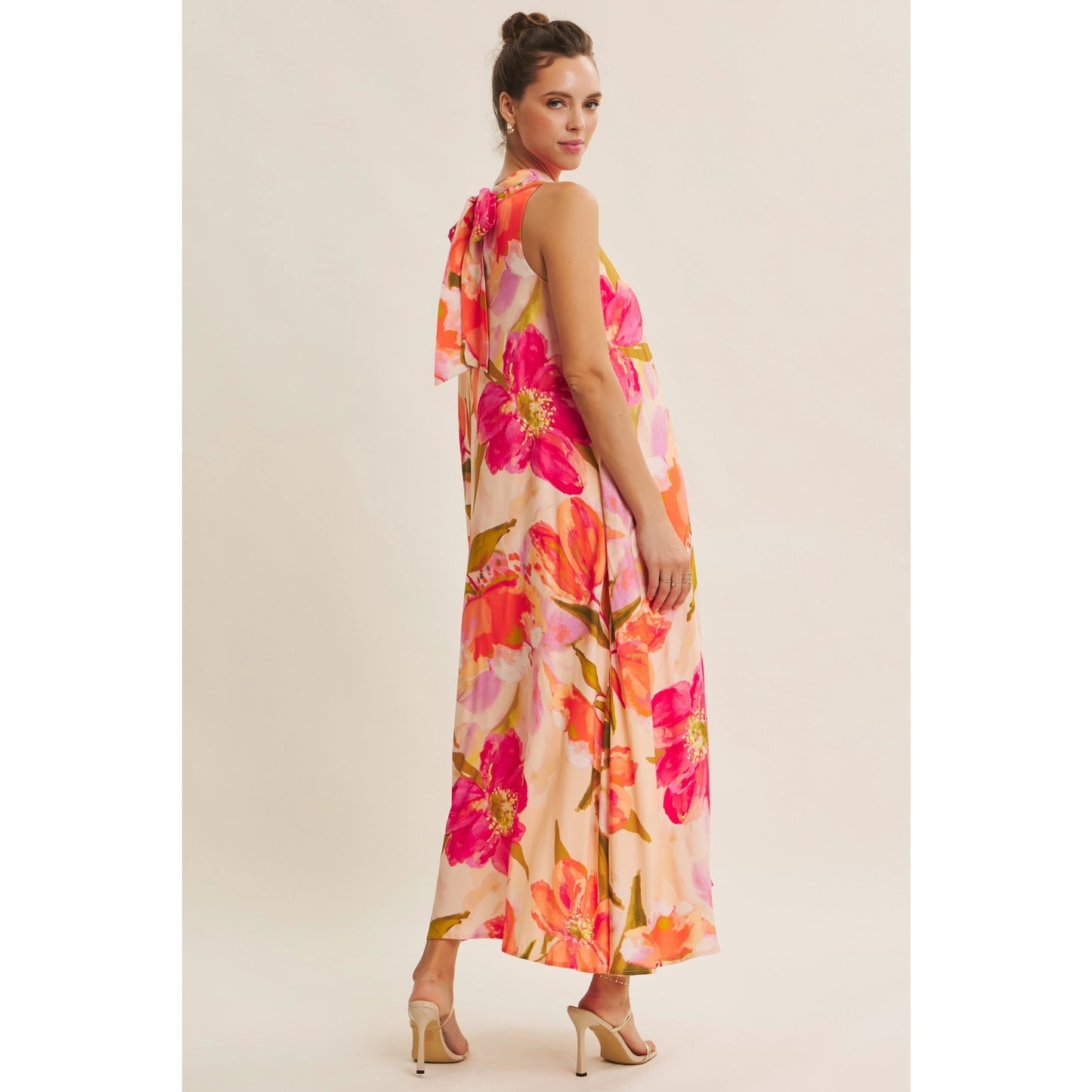 Peach Petal Dress