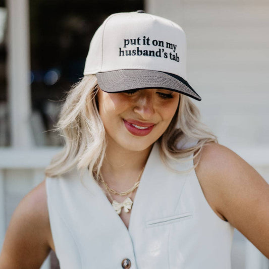 My Husband's Tab Vintage Hat