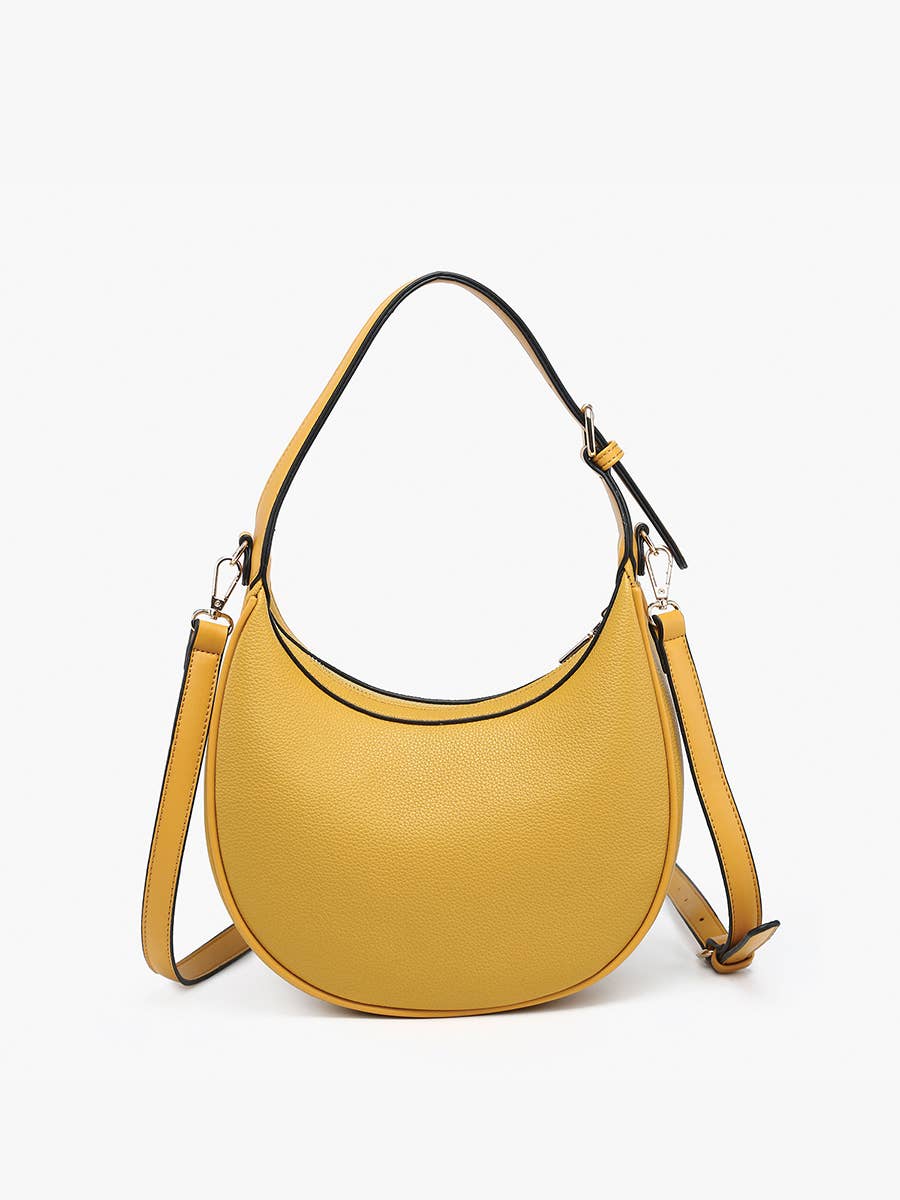 Tristan Shaped Whipstitch Shoulder Bag/Satchel