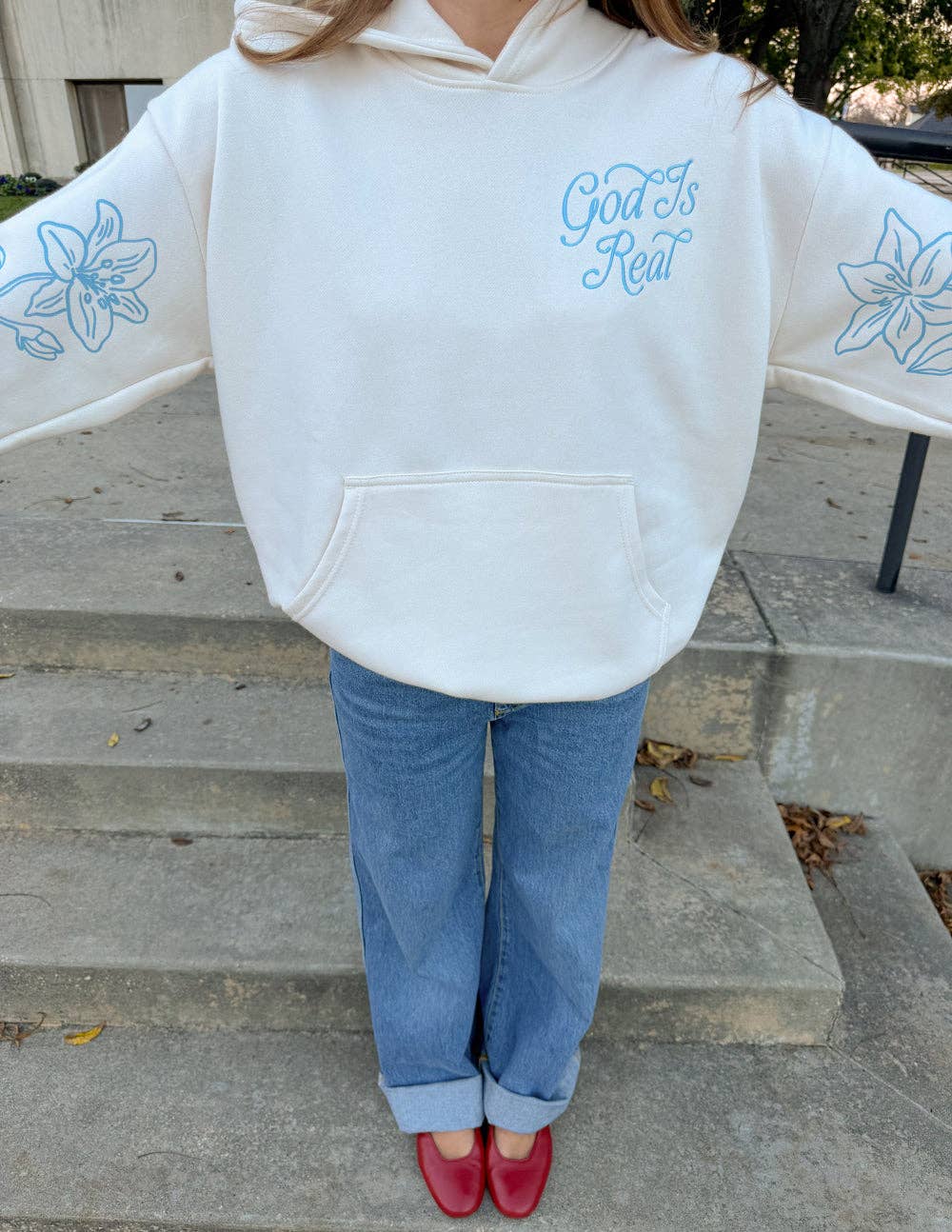 God Is Real Unisex Hoodie