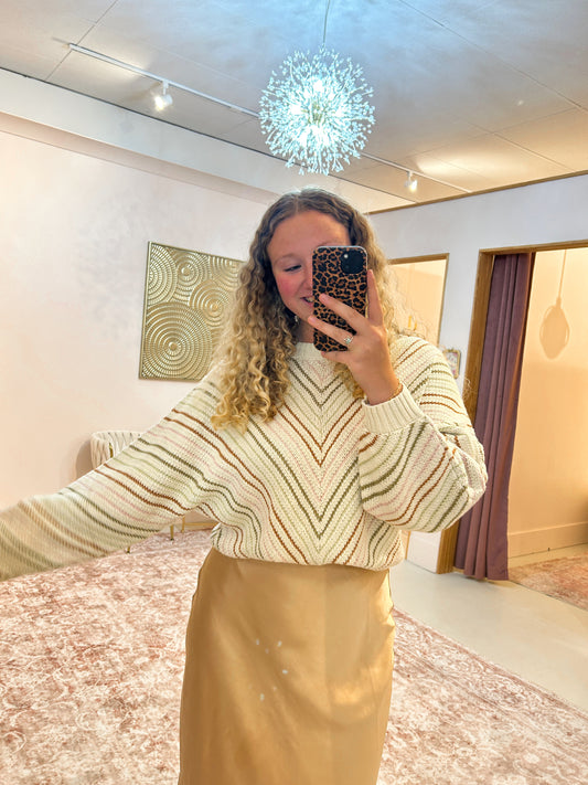 Vivid Sweater Top