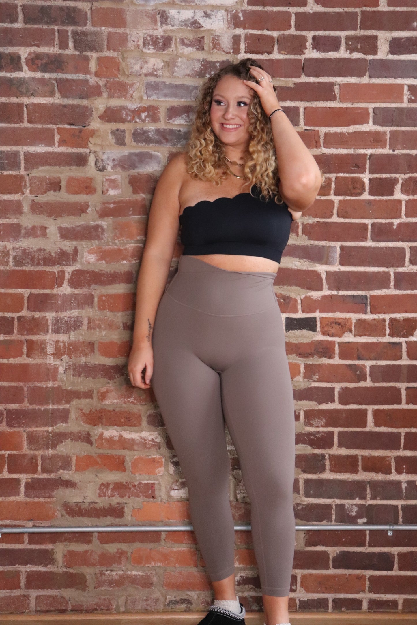 London Crossover High Waist Leggings