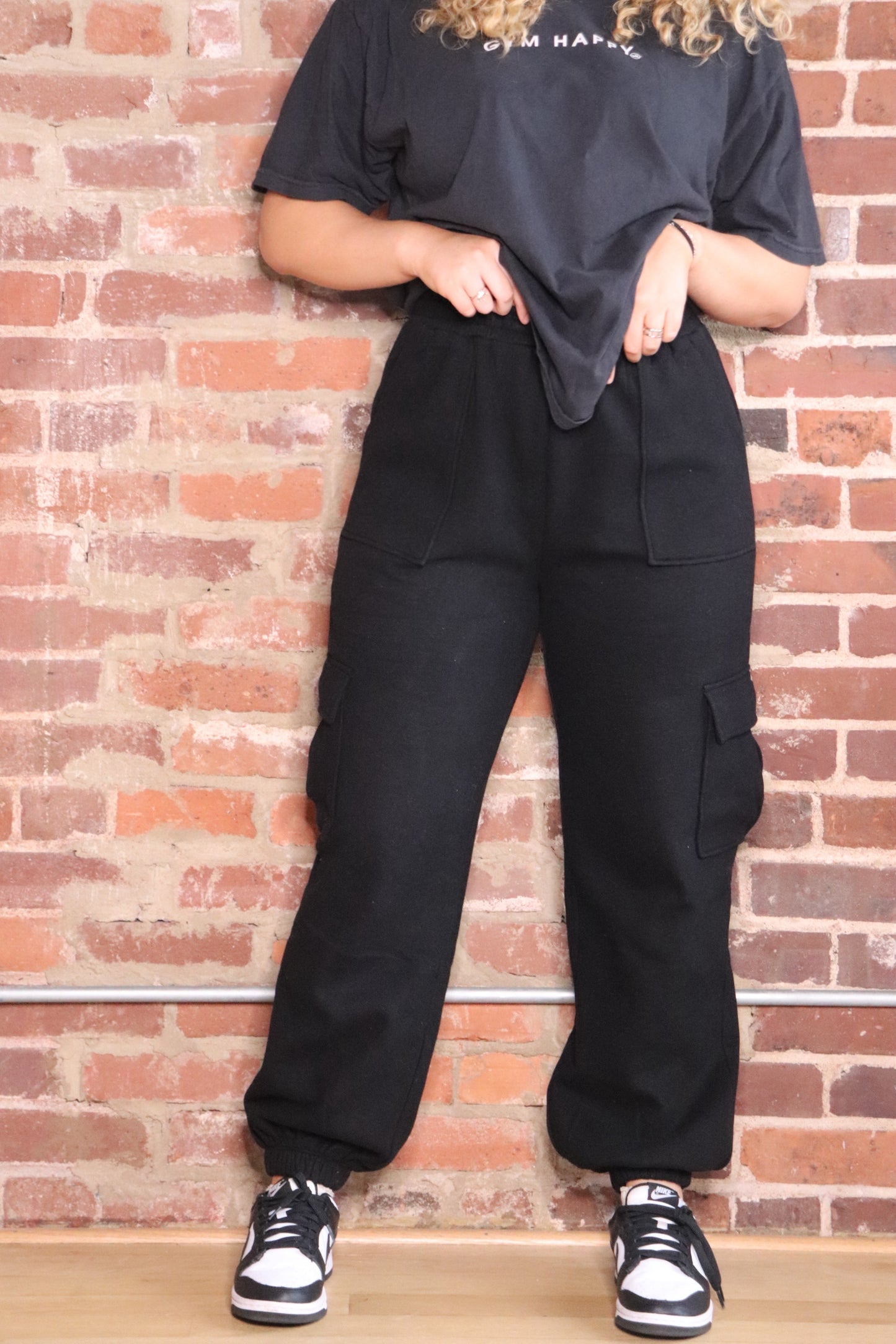 Lucia Joggers- High-Waisted Cargo Jogger Pants