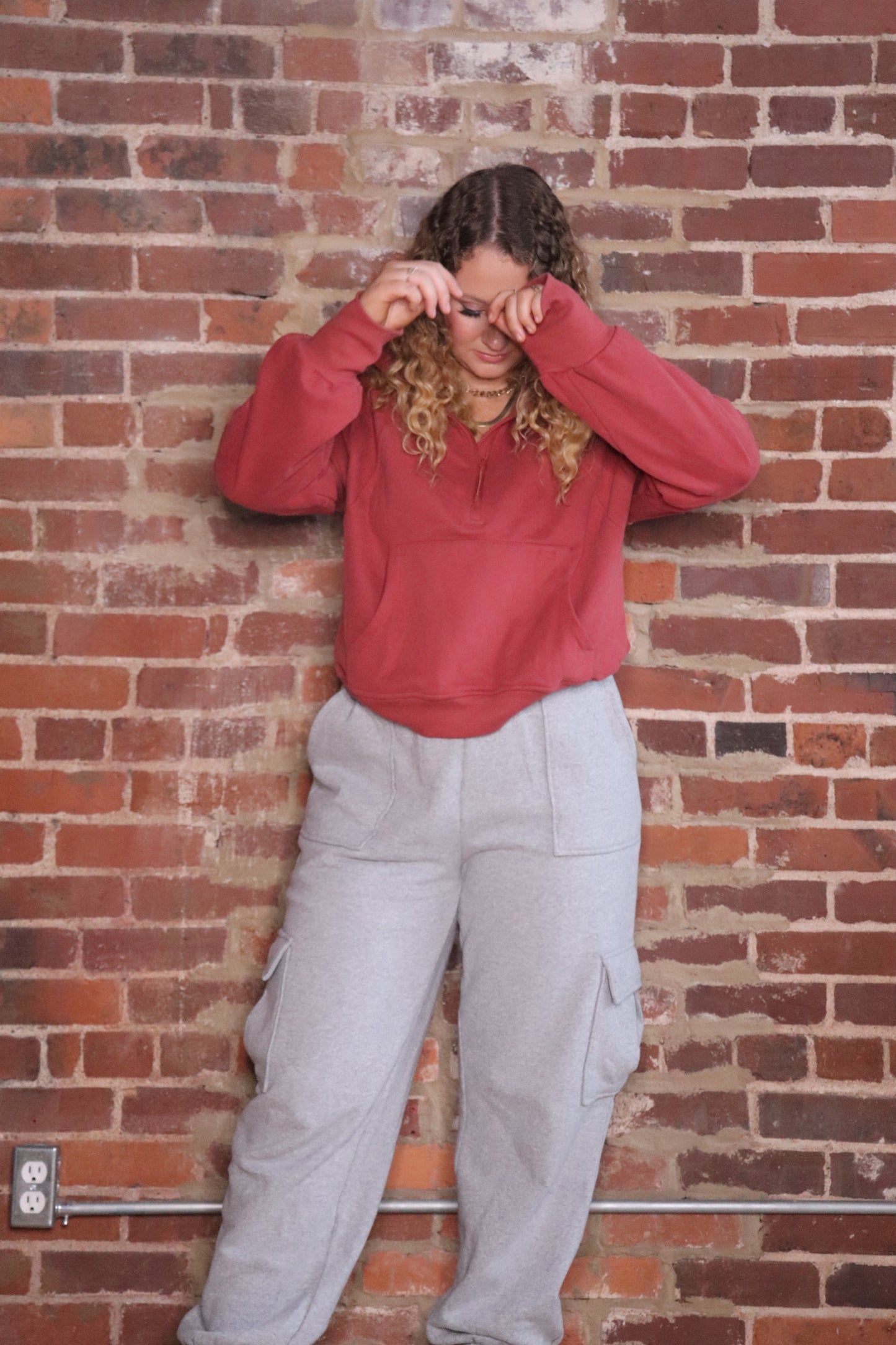 Lucia Joggers- High-Waisted Cargo Jogger Pants