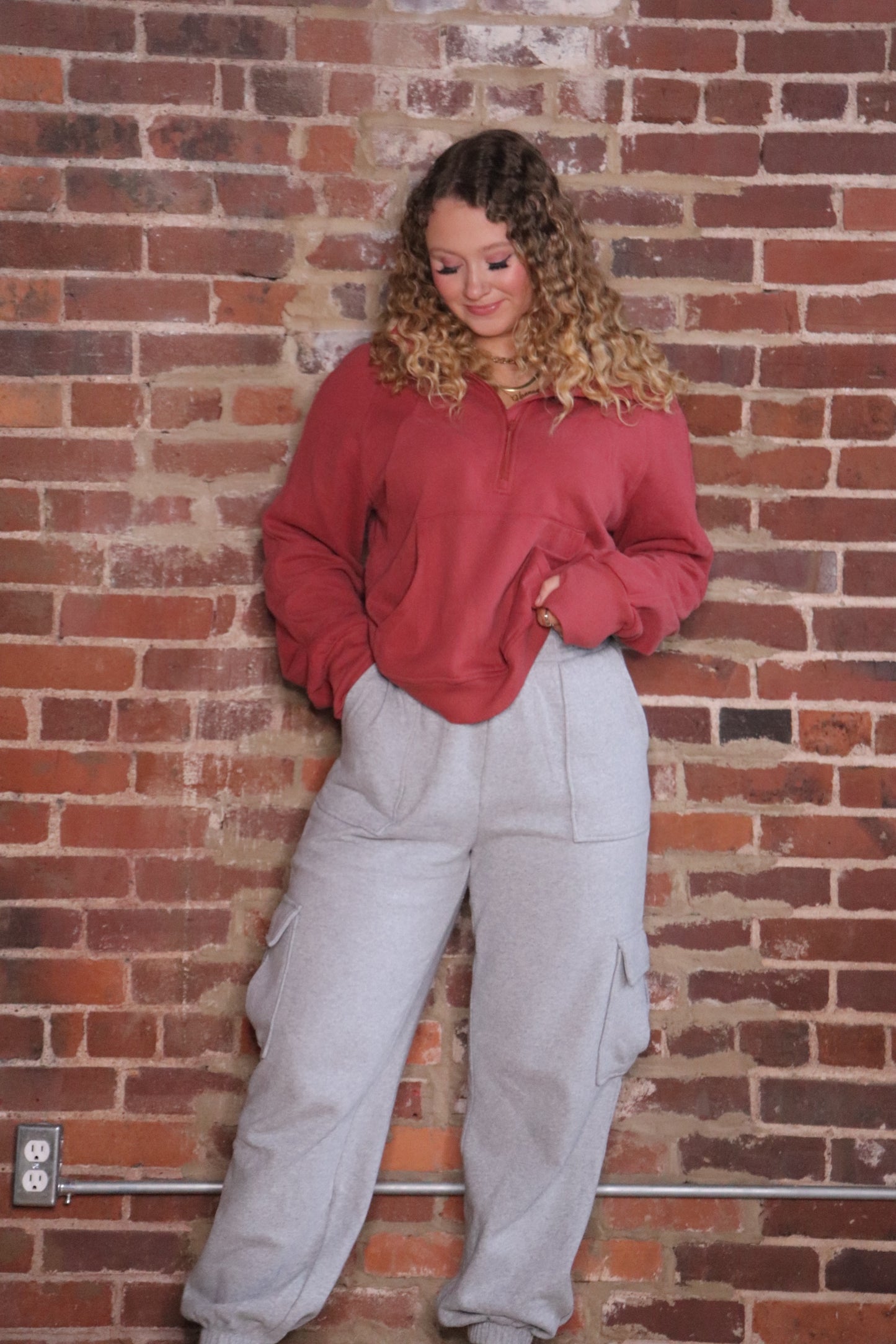 Lucia Joggers- High-Waisted Cargo Jogger Pants