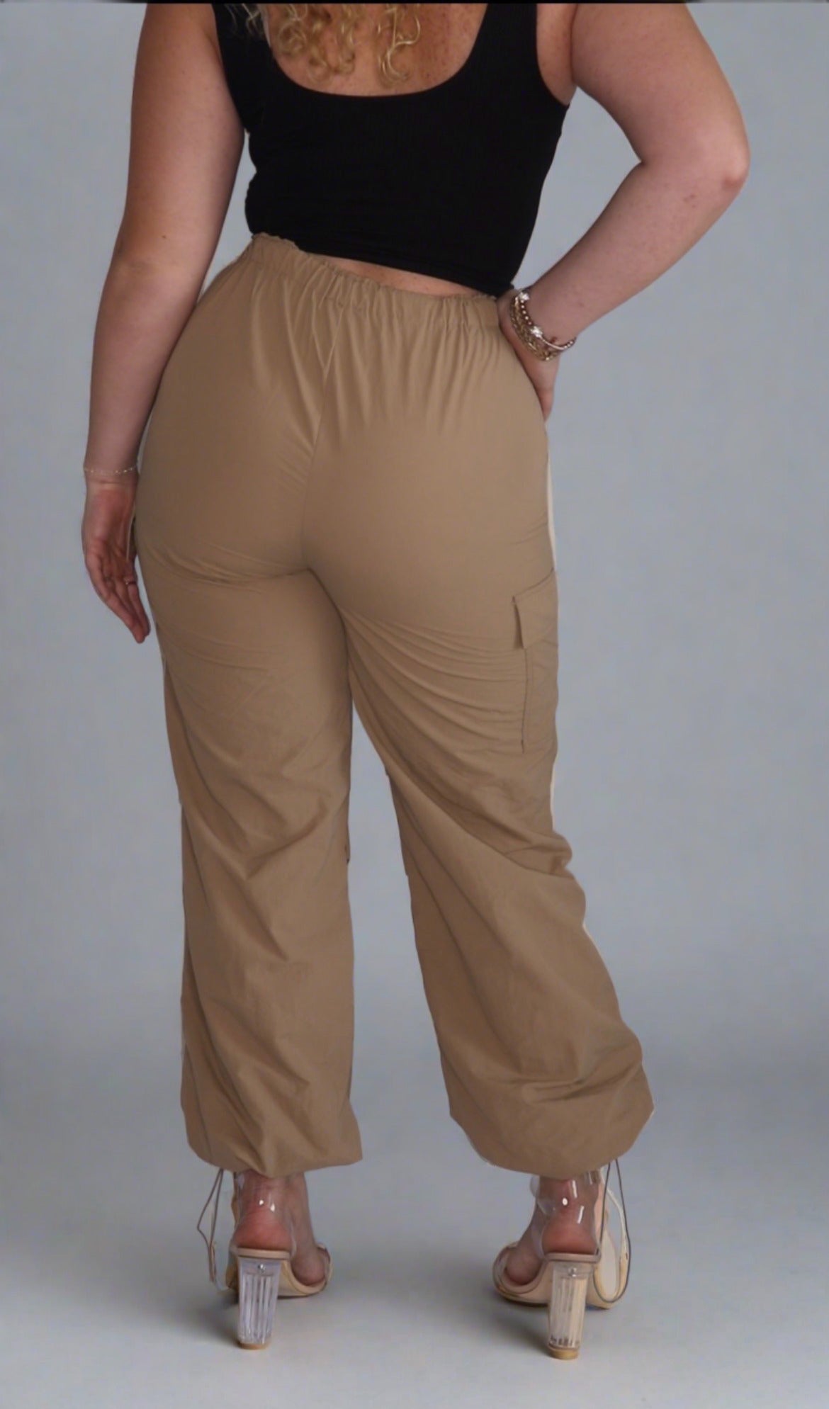 Bella Drawstring Cargo Pants