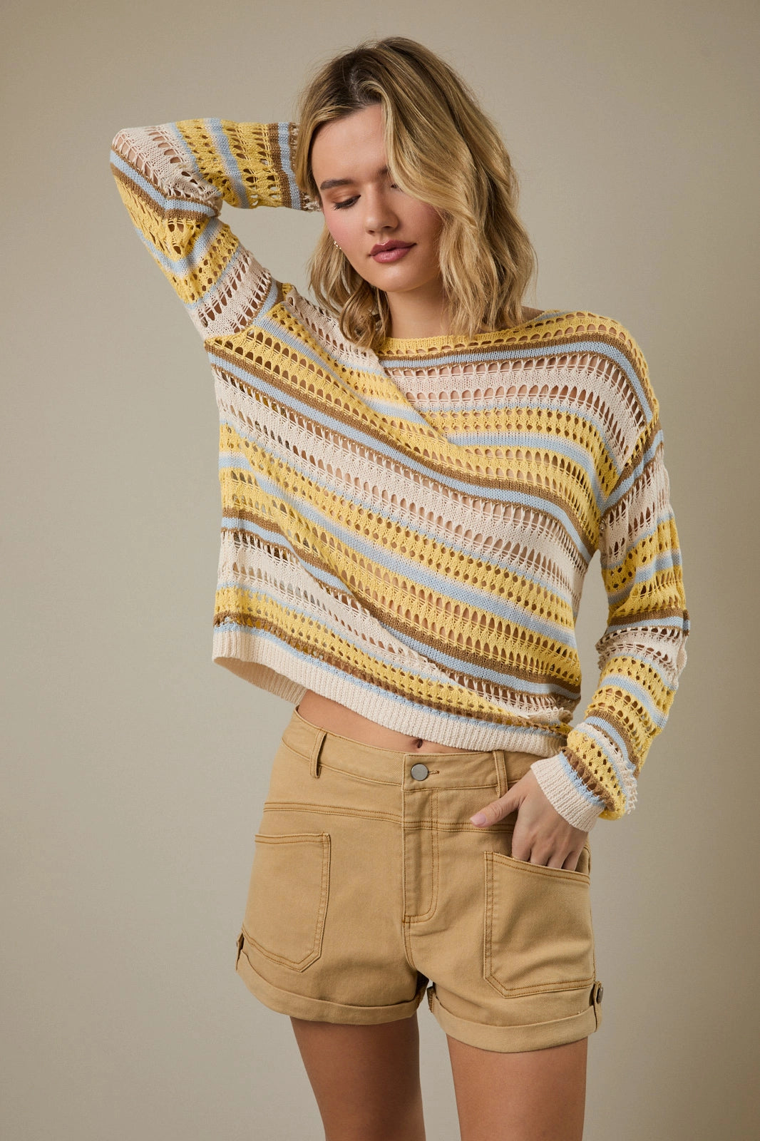Sunwash Stripe Sweater