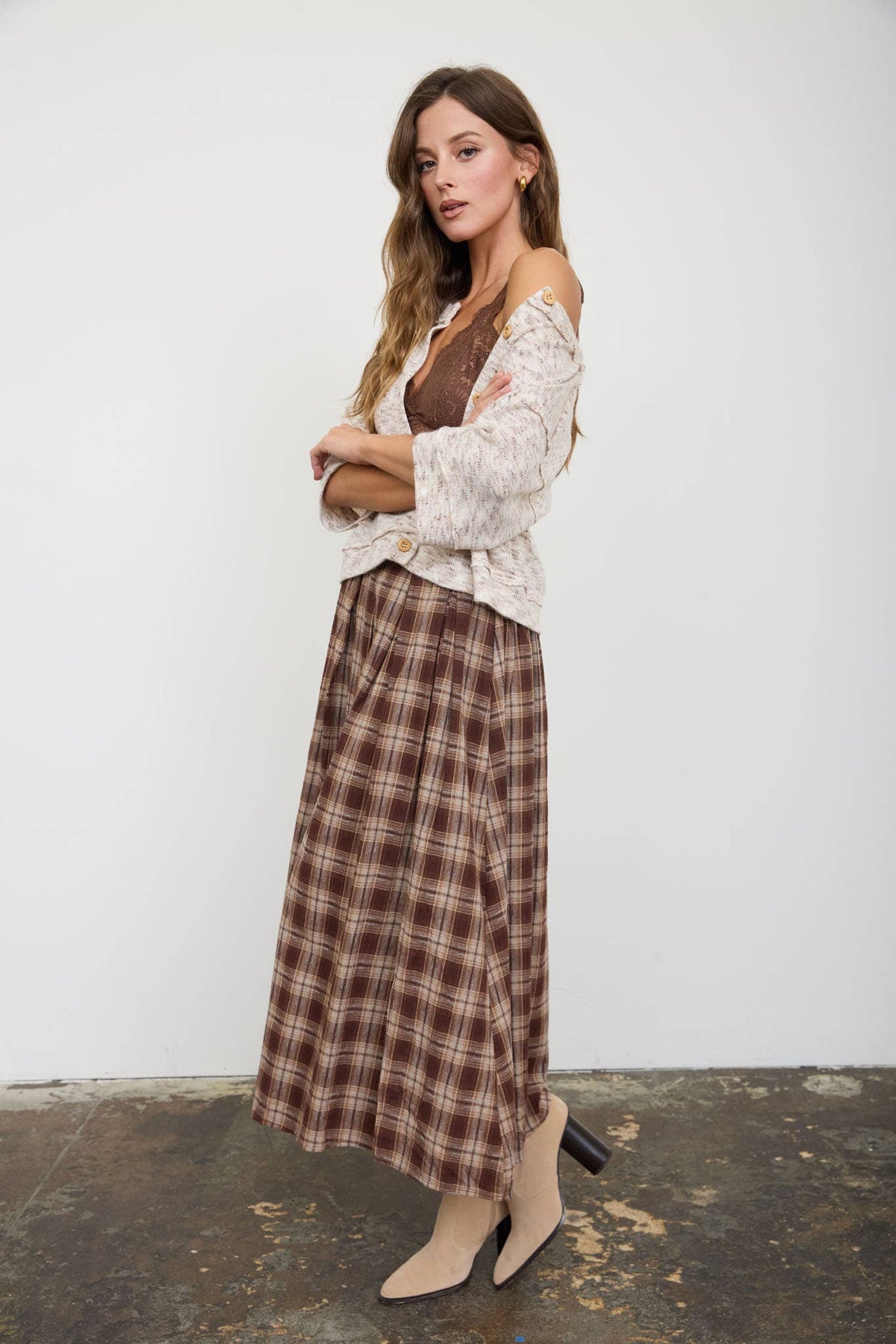 Oatmilk Knit Top