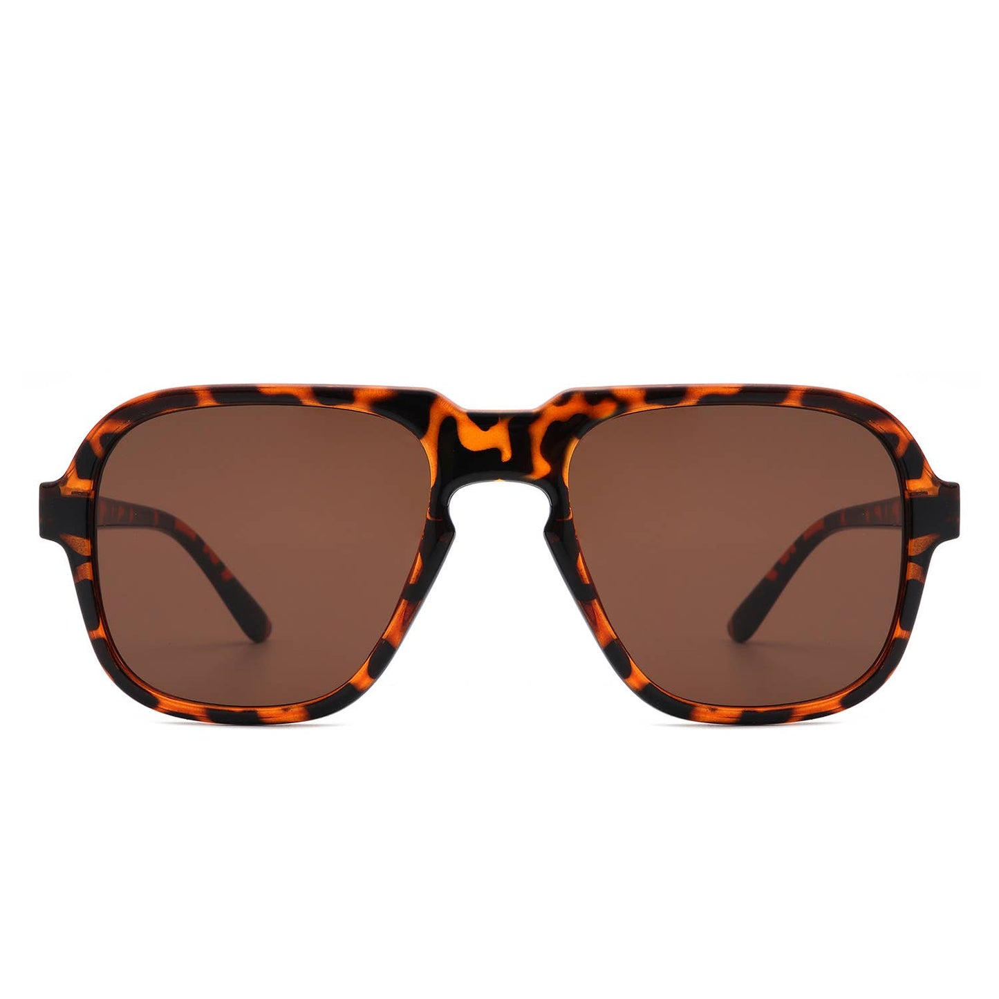 Retro Square Fashion Vintage Style Aviator Sunglasses