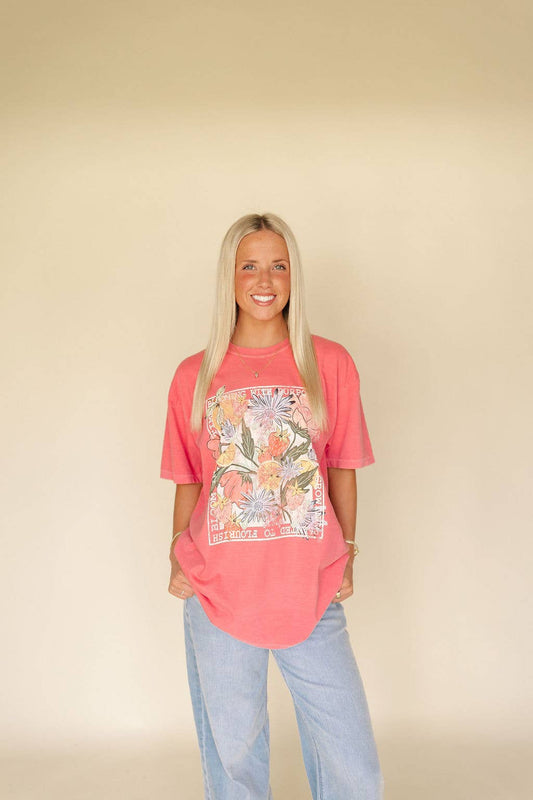 Blooming With Purpose Graphic Tee