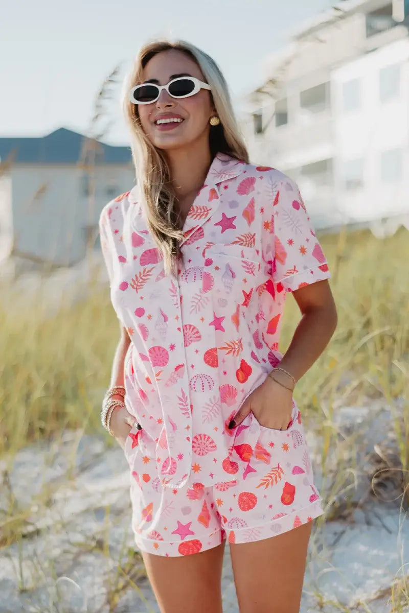 Beach Seashells Pajamas