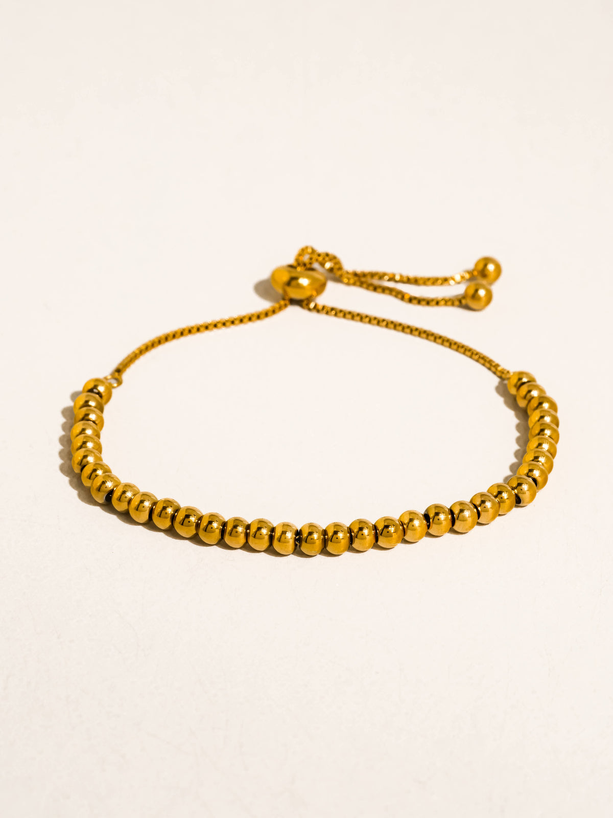 Liliane 18K Gold Non-Tarnish Beaded Bracelet