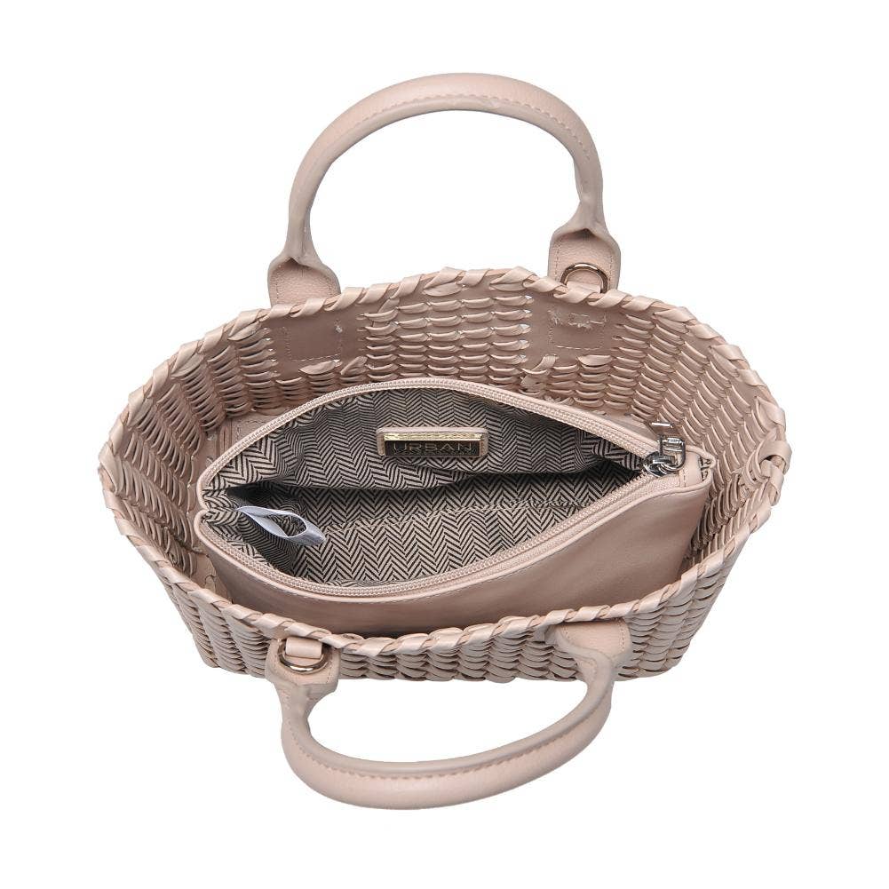 Paisley Woven Crossbody Tote