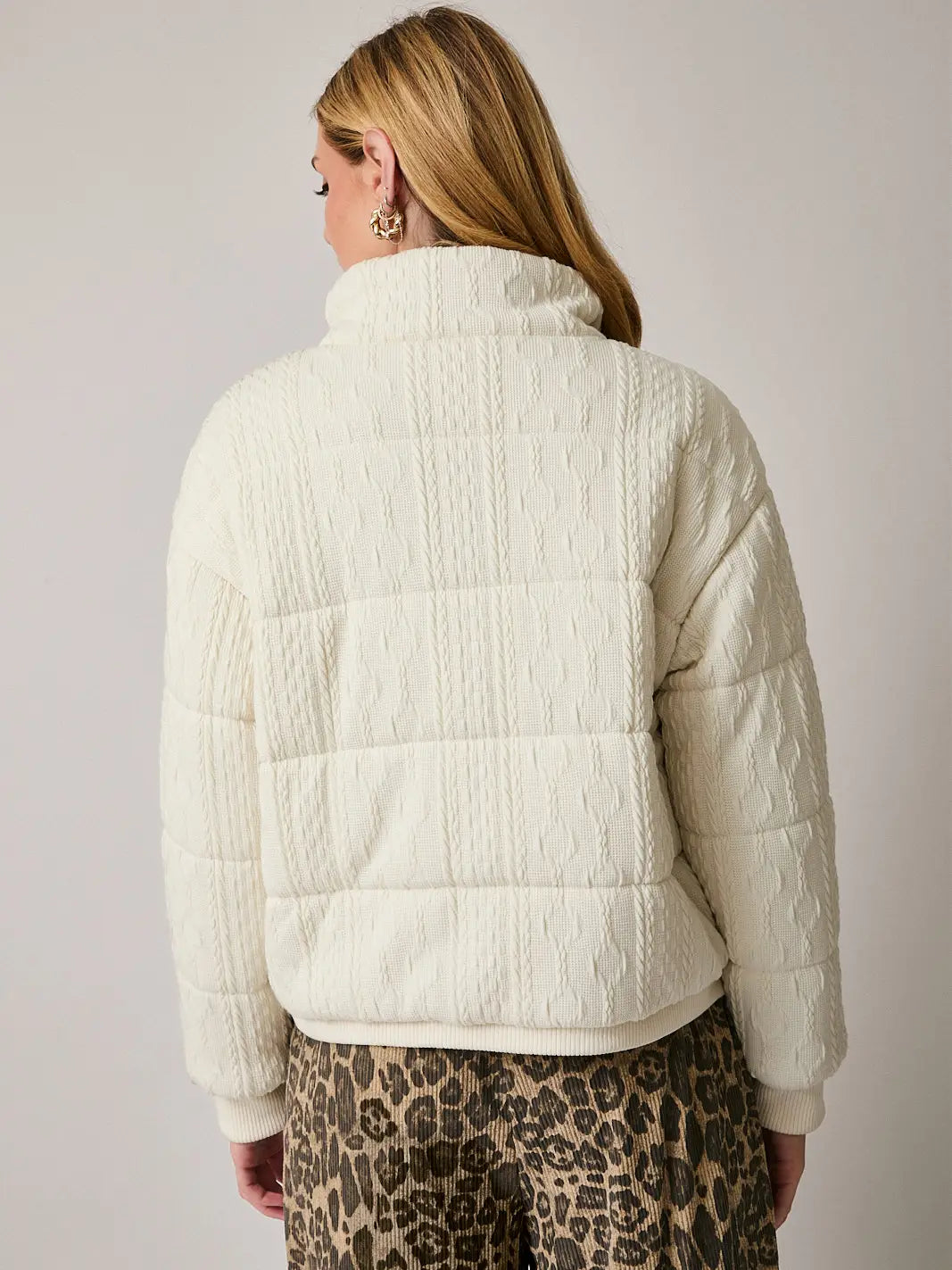 Snowfall Cable Jacket