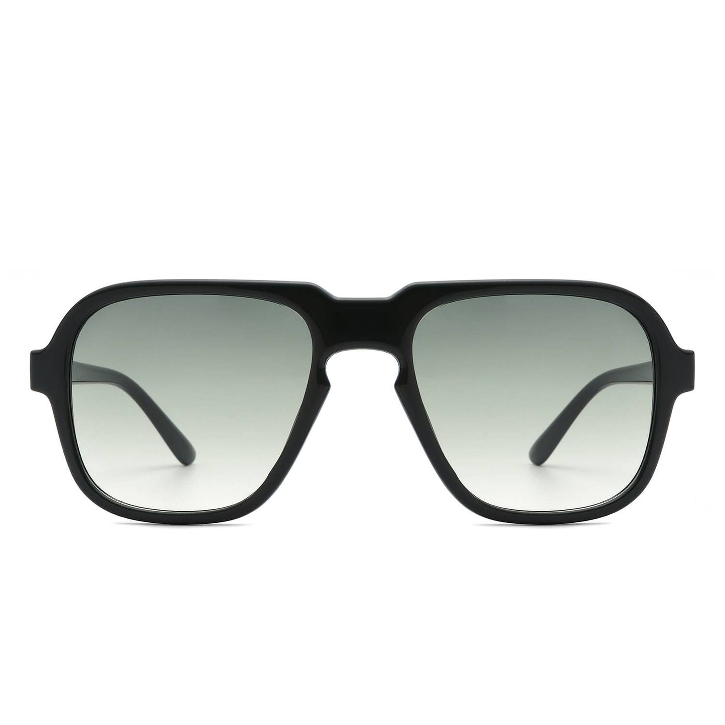 Retro Square Fashion Vintage Style Aviator Sunglasses