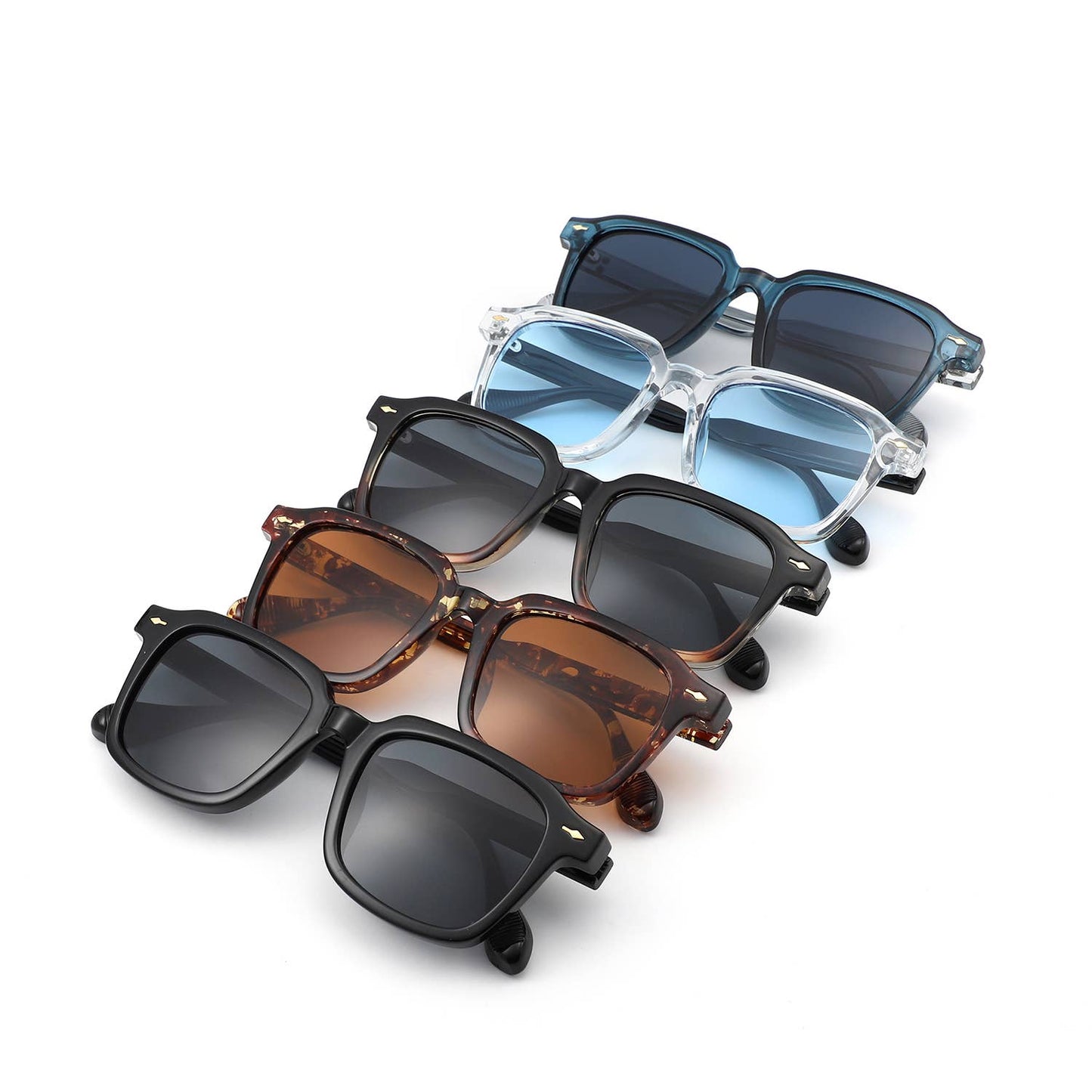 Classic Retro Square Fashion Modern Sunglasses