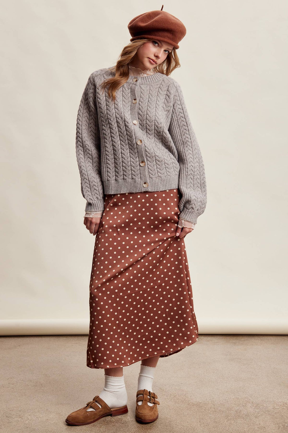 Mocha Muse Skirt